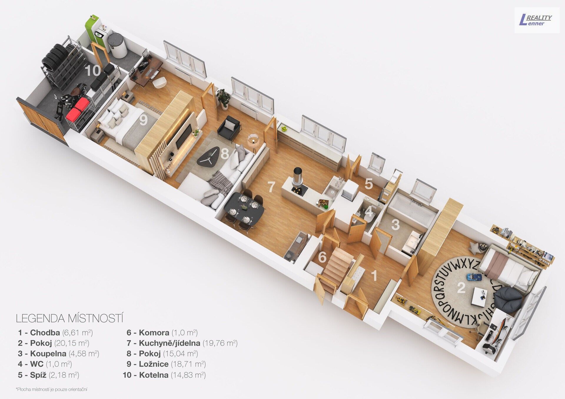 Prodej rodinný dům - Uzeničky, 90 m² - 2