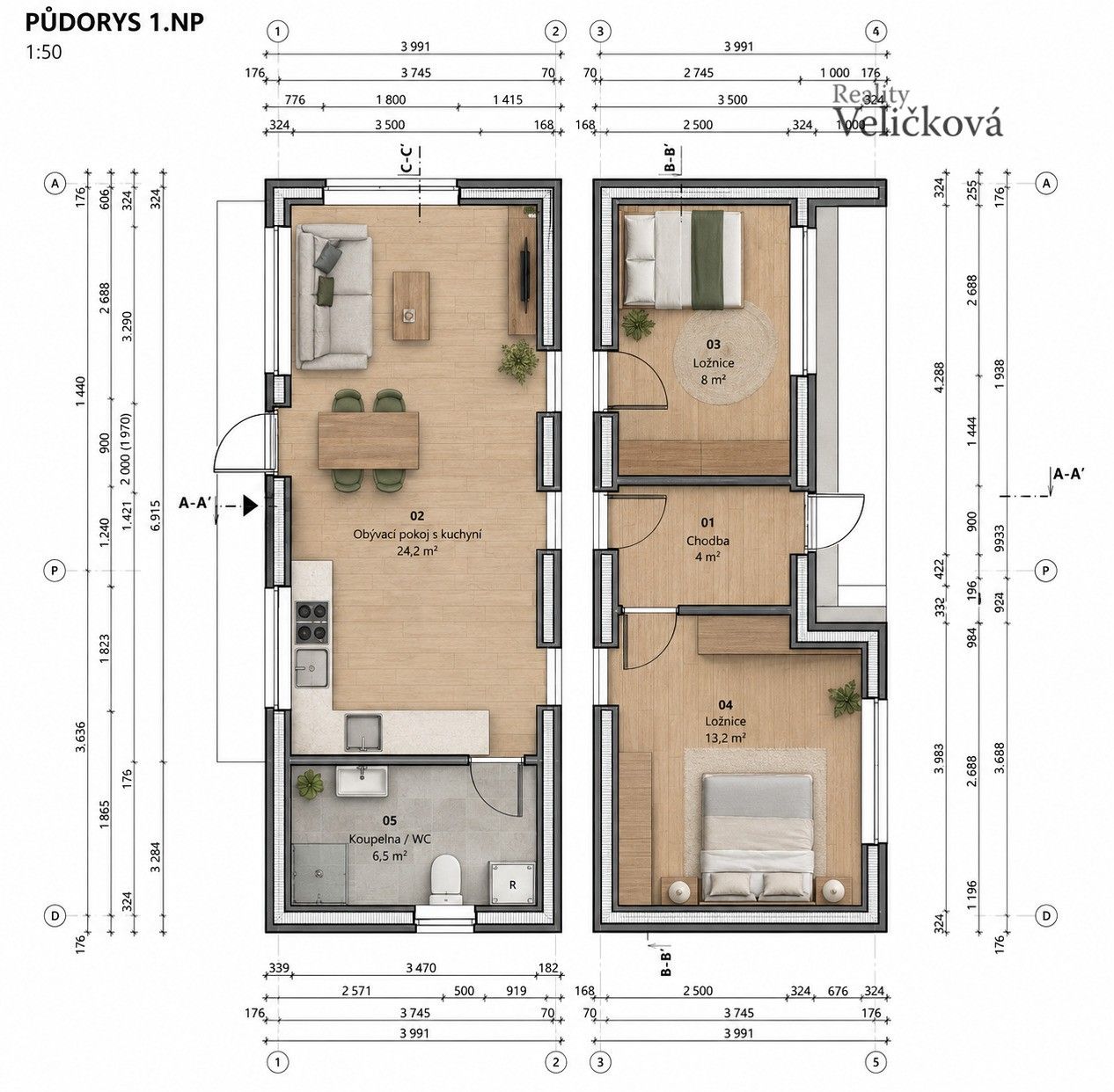 Prodej ostatní - Na Občinách, Hradec Králové, 56 m² - 5
