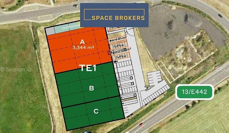 Sklad · 2 517 m² · Pod Dolní drahou, Krupka, okres Teplice - 4