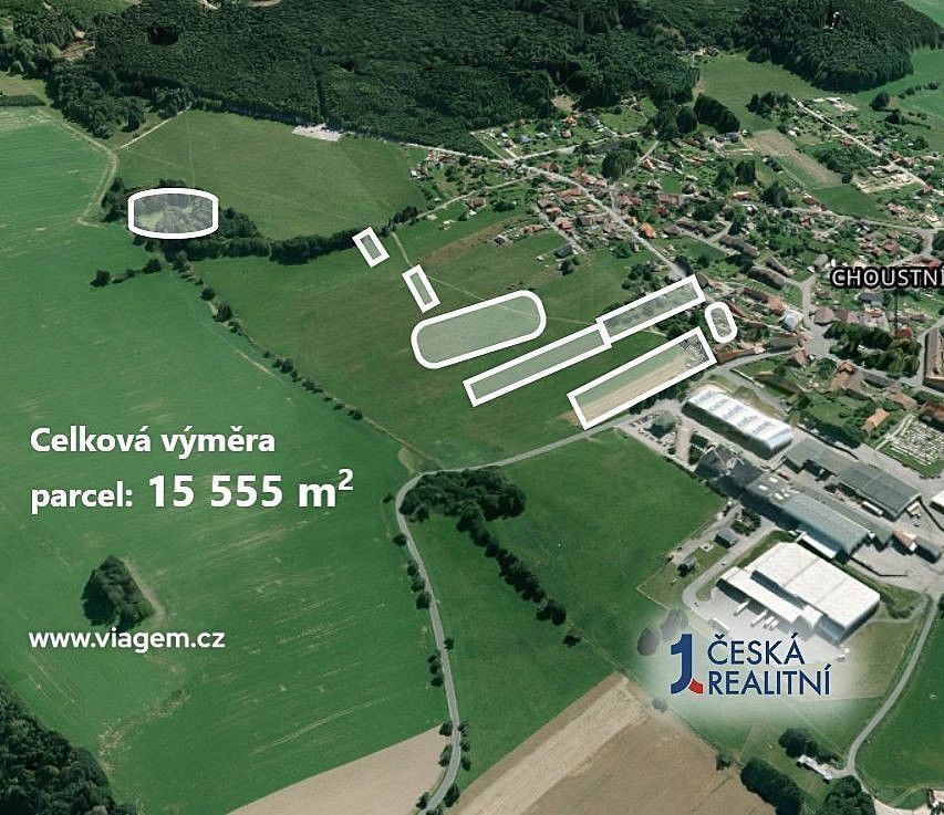 Zemědělské pozemky, Choustník, okres Tábor, Jihočeský kraj - 2