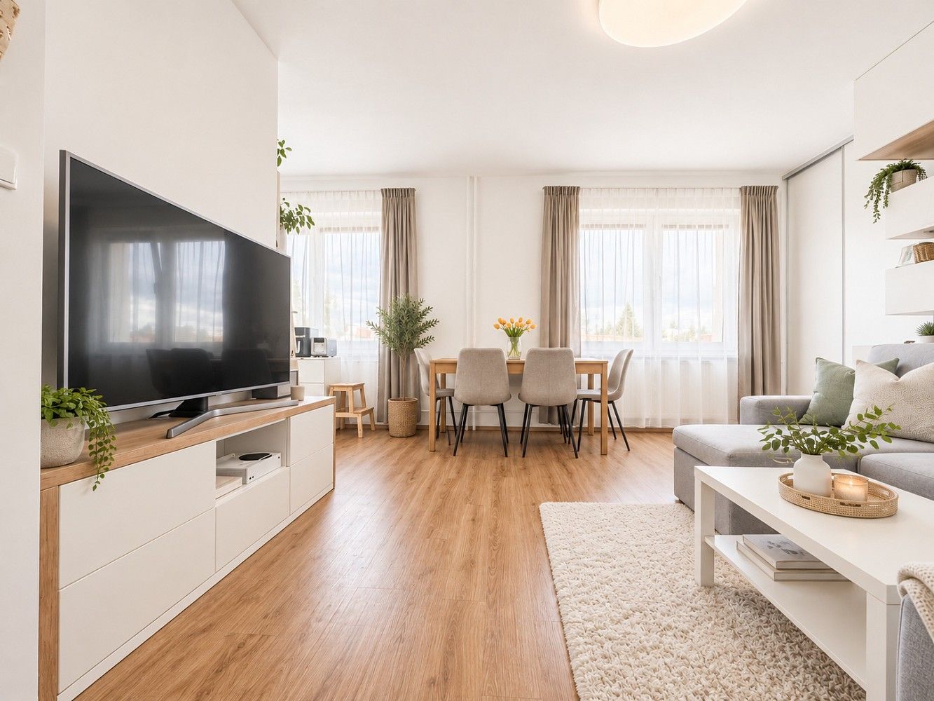 Byt 2+kk · 56 m² · Roztoky, okres Praha-západ, Středočeský kraj - 3