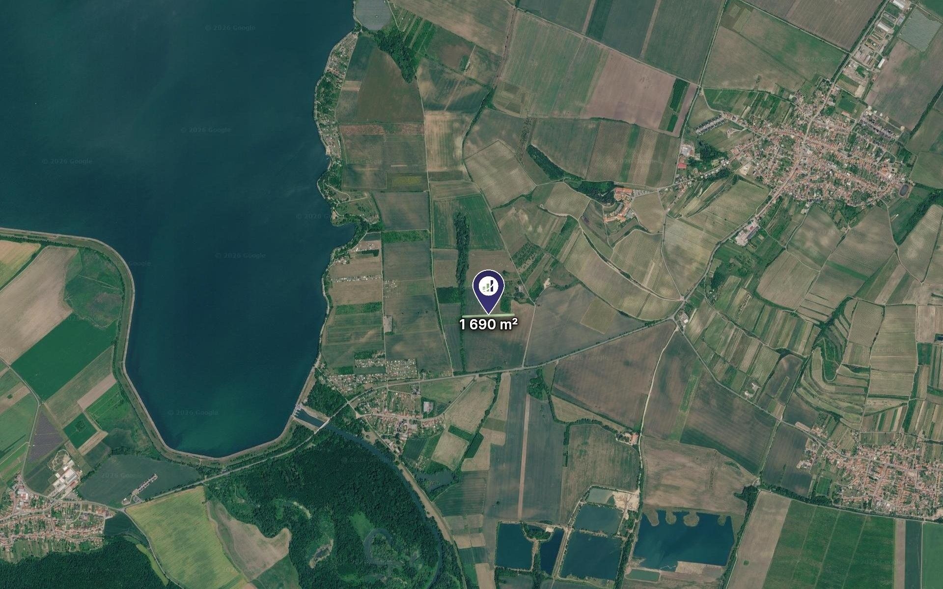 Zahrady, Přítluky, 1 690 m² - 2