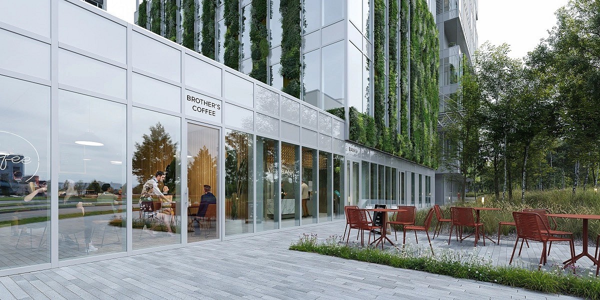 Obchodní prostory, náměstí Českých bratří, Plzeň - Jižní Předměstí, 87 m² - 2