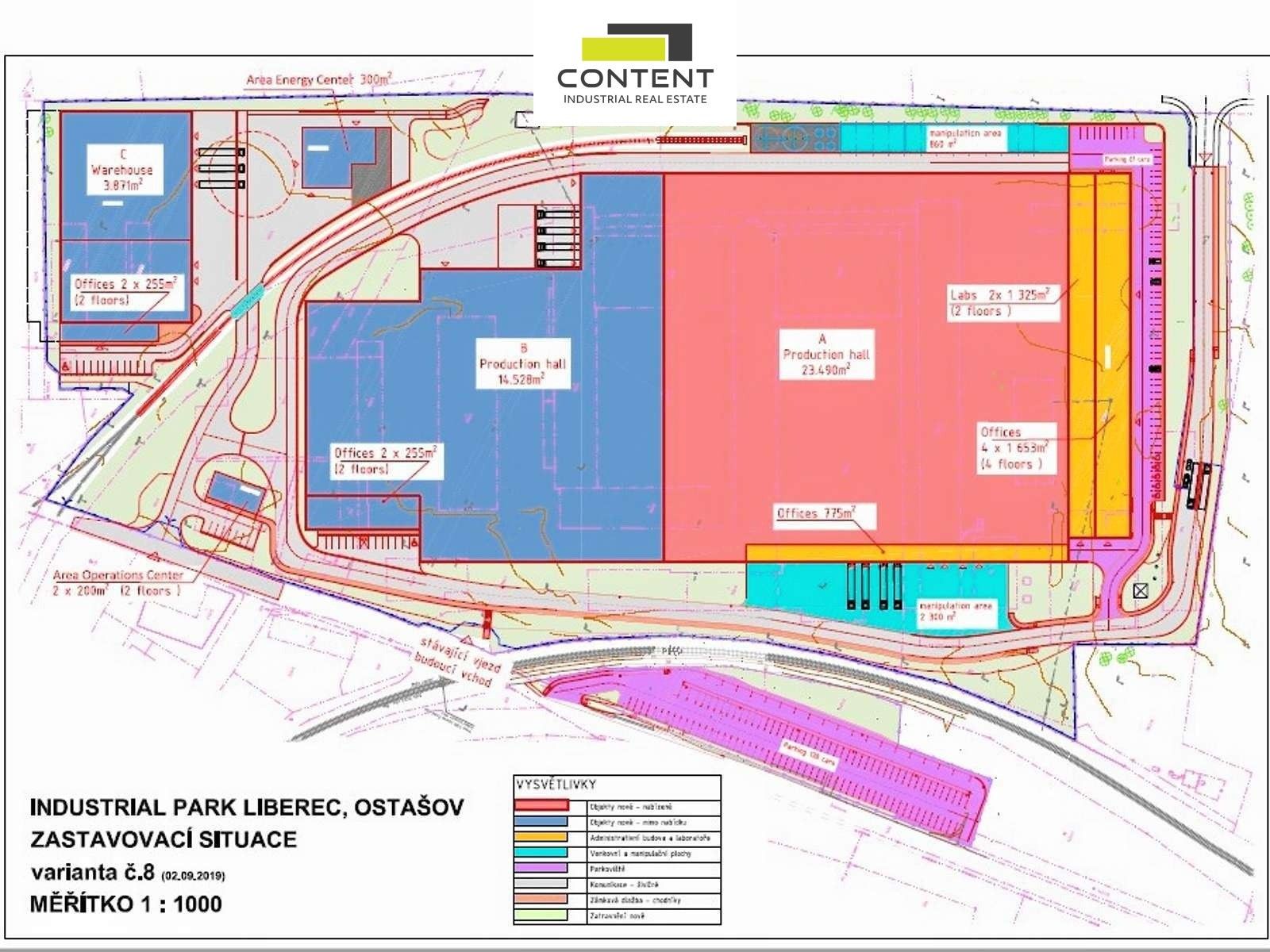 Pronájem výrobní prostory - Švermova, Liberec, 12 500 m² - 5