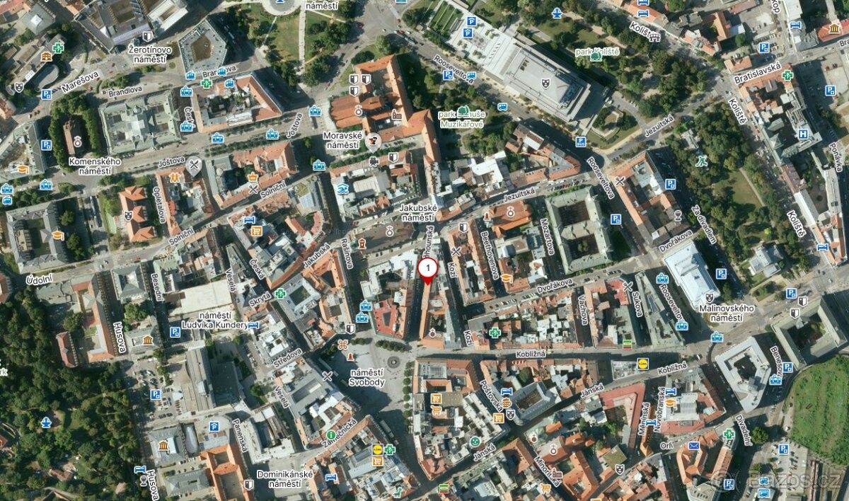 Kanceláře, Brno, 602 00 - 1