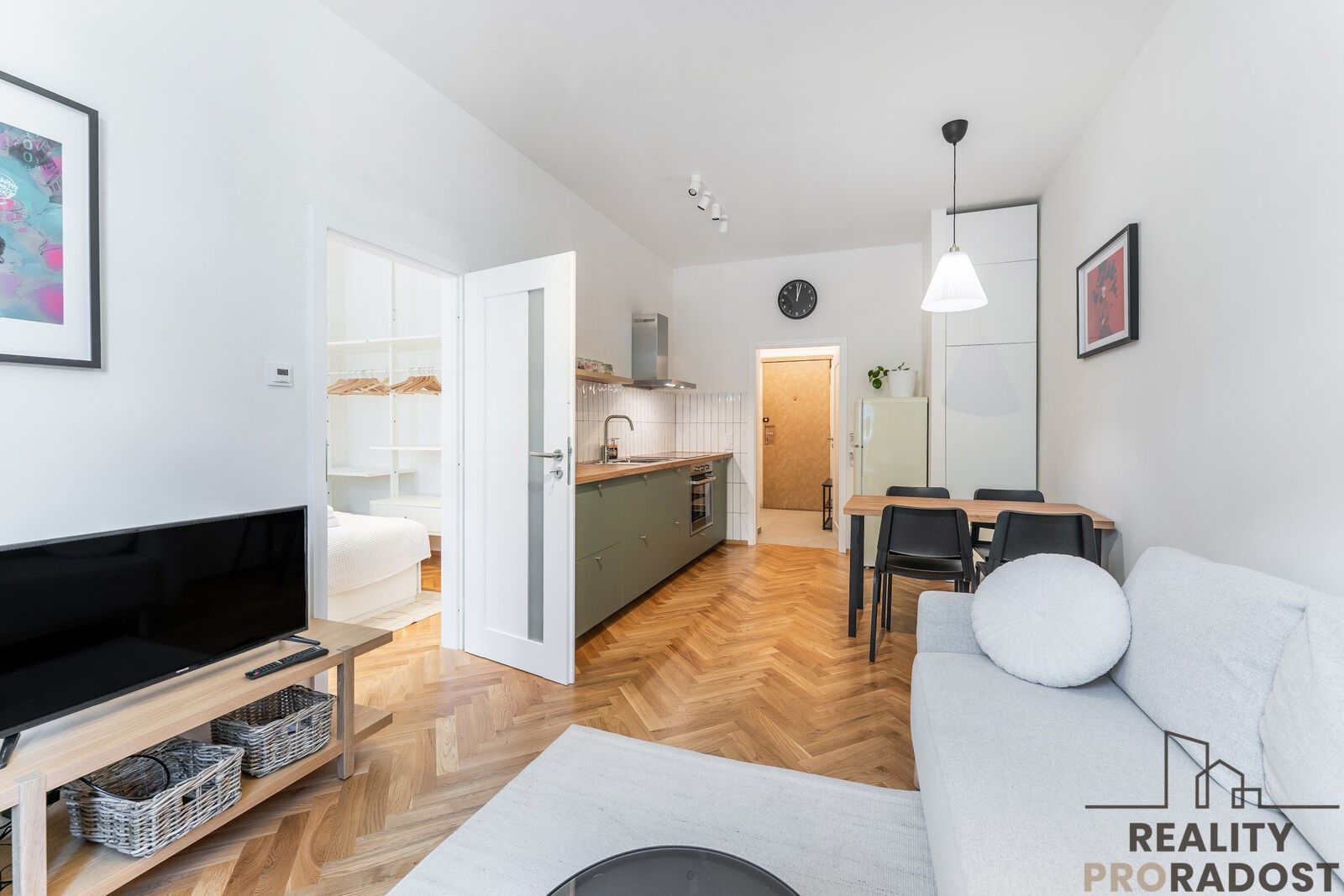 2+kk, Jičínská, Praha Žižkov, 41 m² - 1