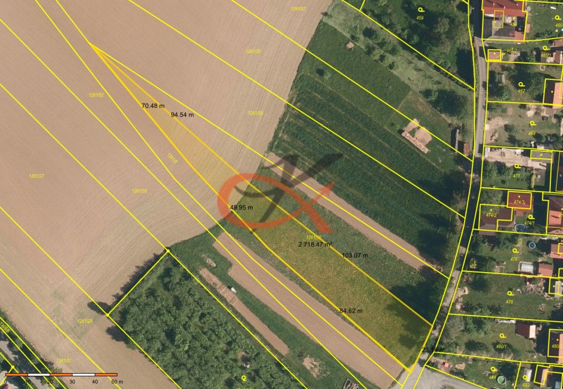 Pozemky pro bydlení, Bělotín, 2 m²