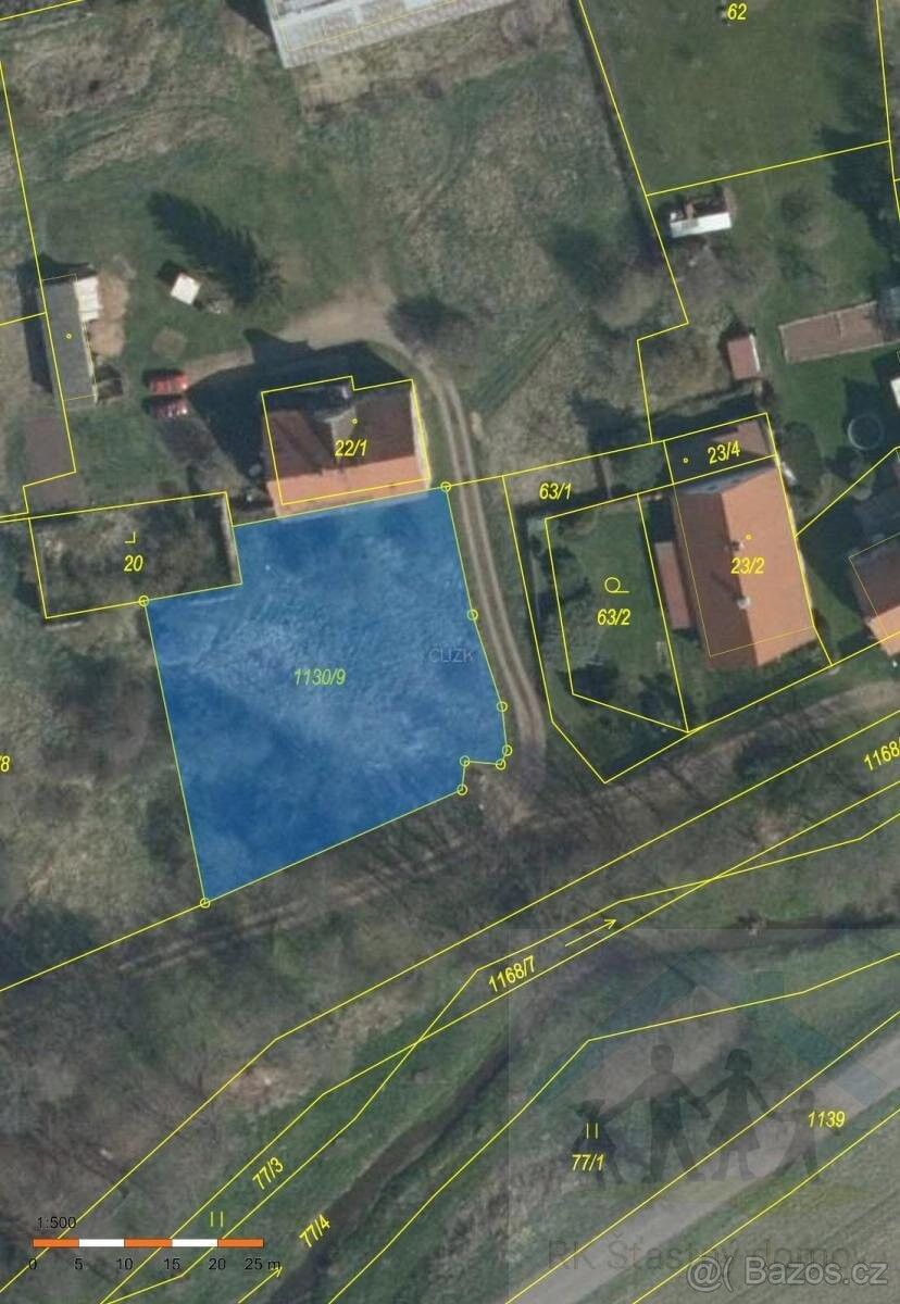 Pozemky pro bydlení, Podbořany, 441 01, 1 142 m²