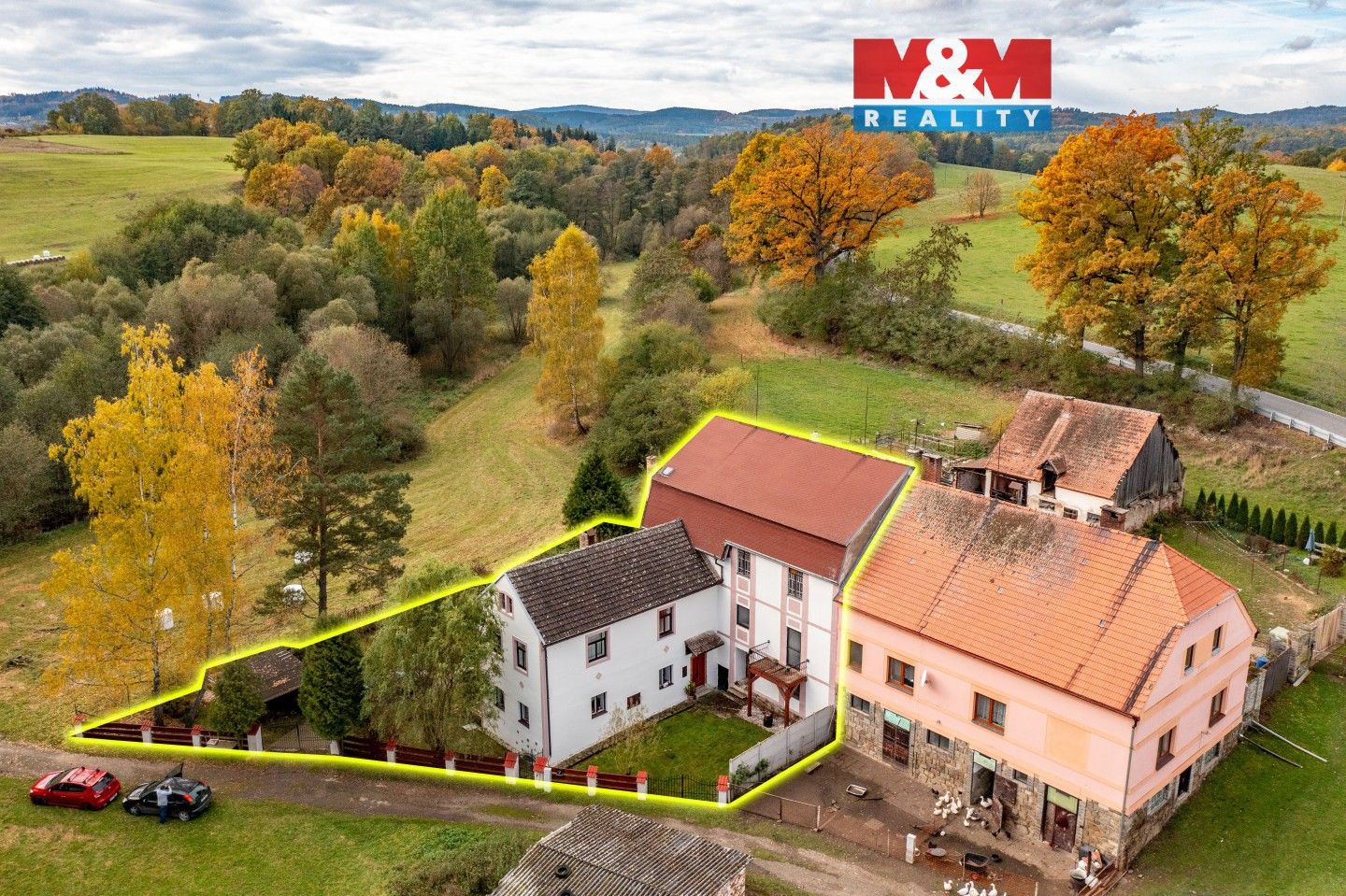 Rodinné domy, Petrův Dvůr, Netolice, 550 m²