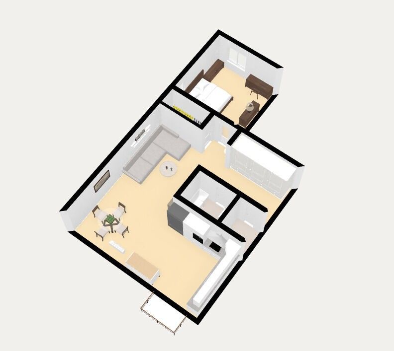 Pronájem byt 2+kk - Střimelická, Praha, 55 m²