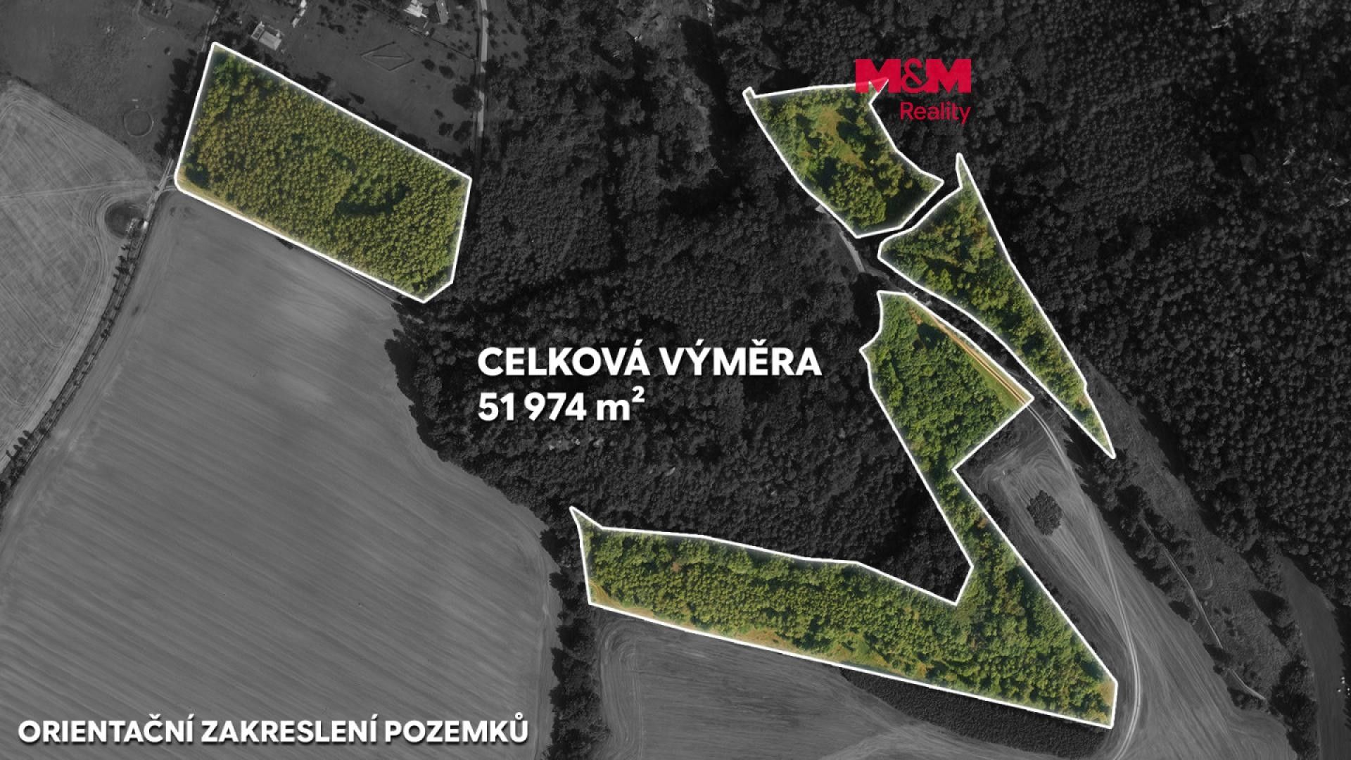 Zemědělský pozemek, 51 974 m²