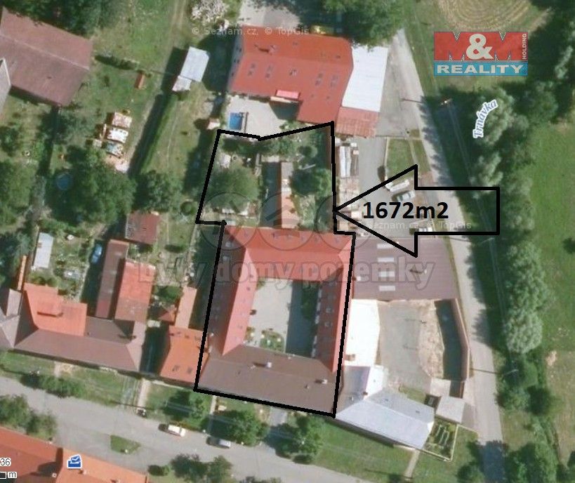 Rodinné domy, Lipník nad Bečvou VII-Trnávka, Lipník nad Bečvou, 1 672 m²