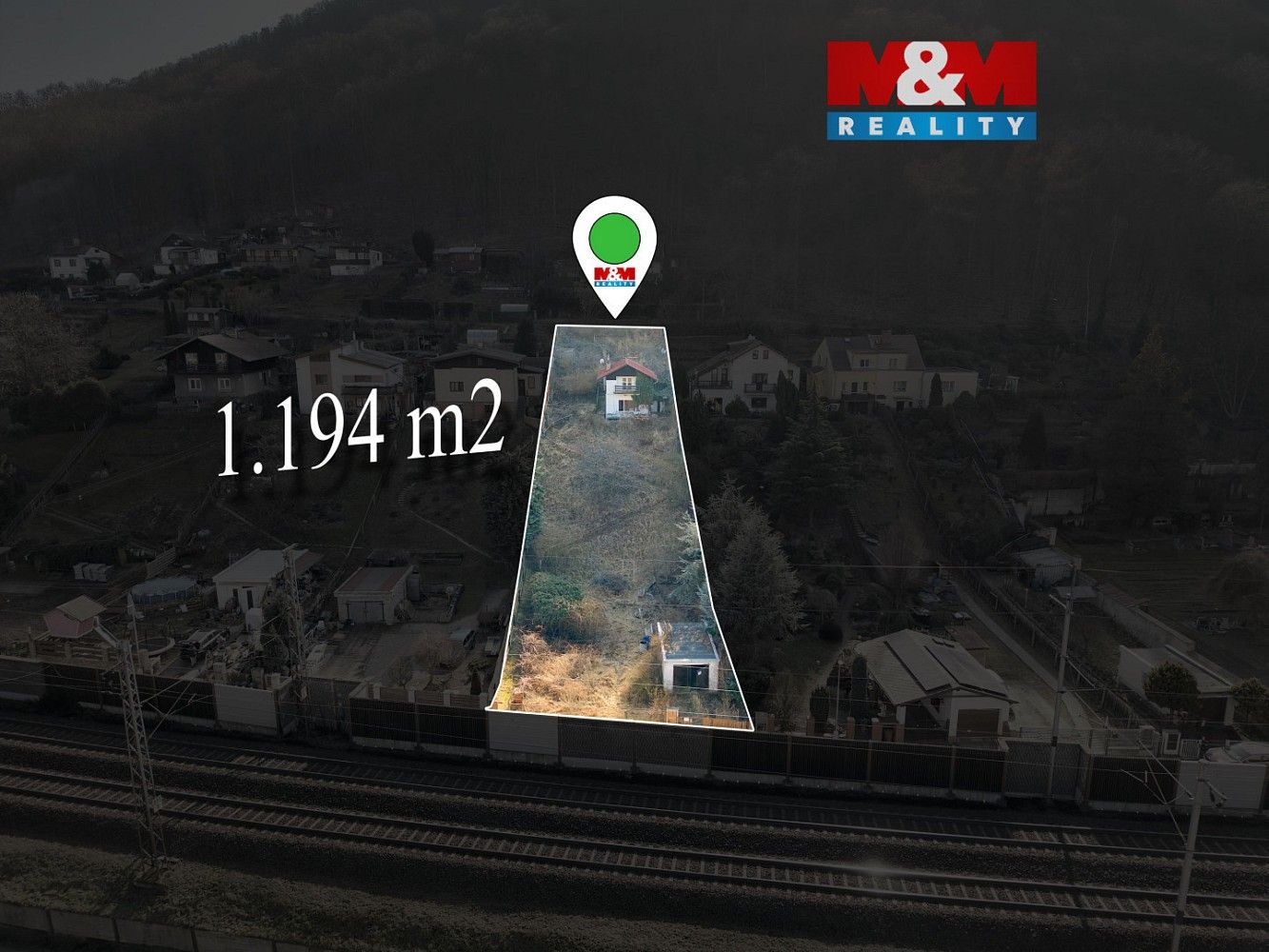 Pozemek pro bydlení, 1 194 m²
