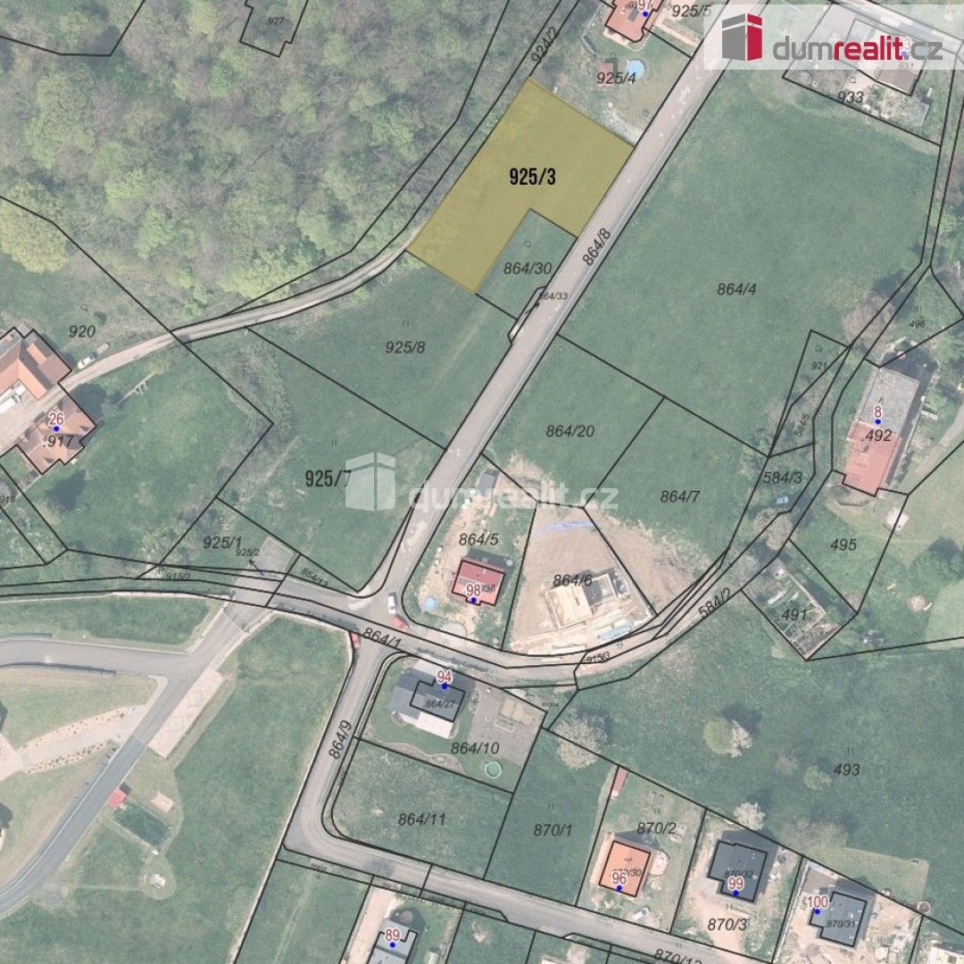 Pozemek pro bydlení · 1 500 m² · Lomená, Děčín - 4