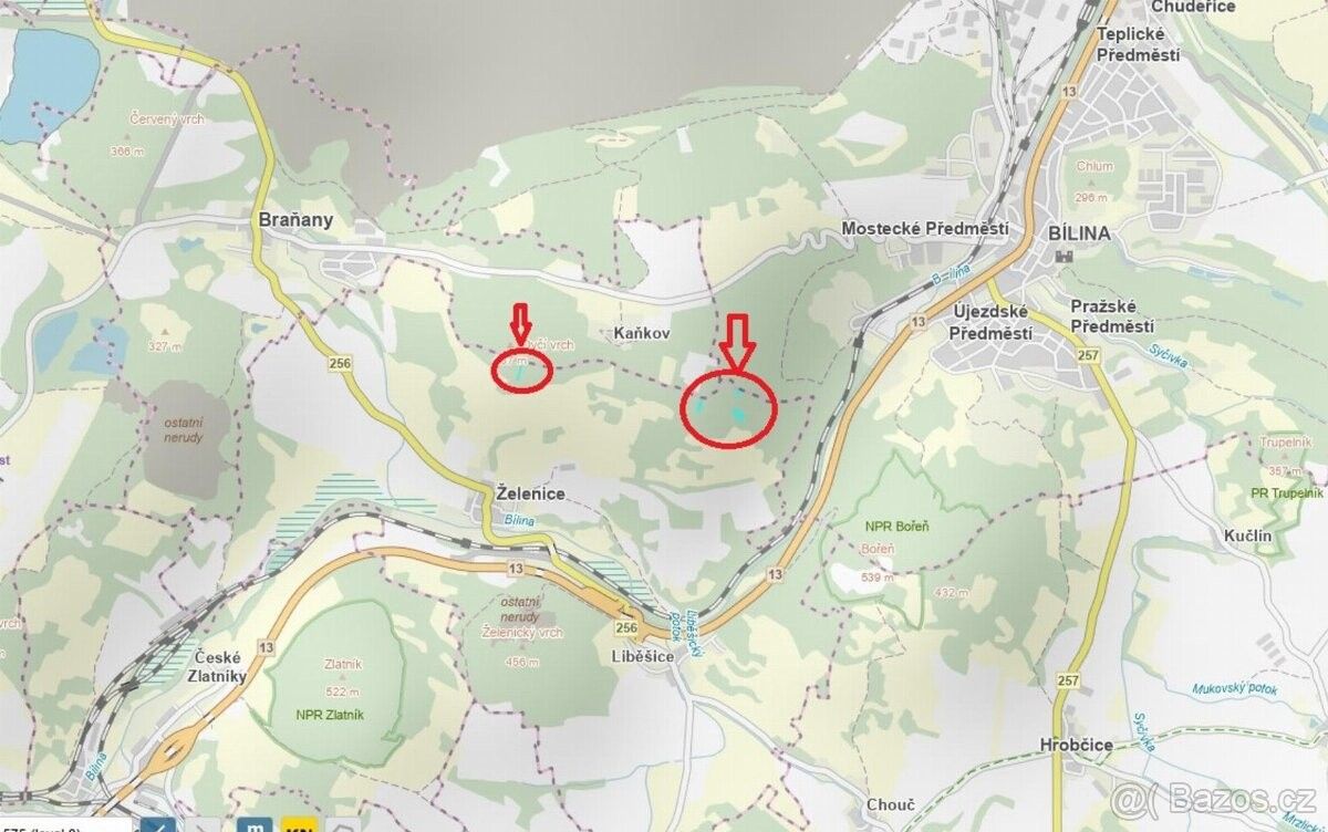 Pozemky pro bydlení, Most, 434 01