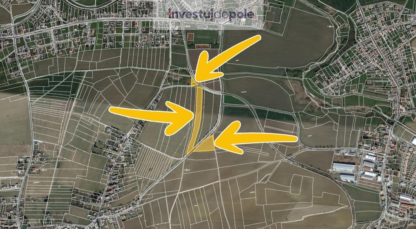 Prodej zemědělský pozemek - Nučice