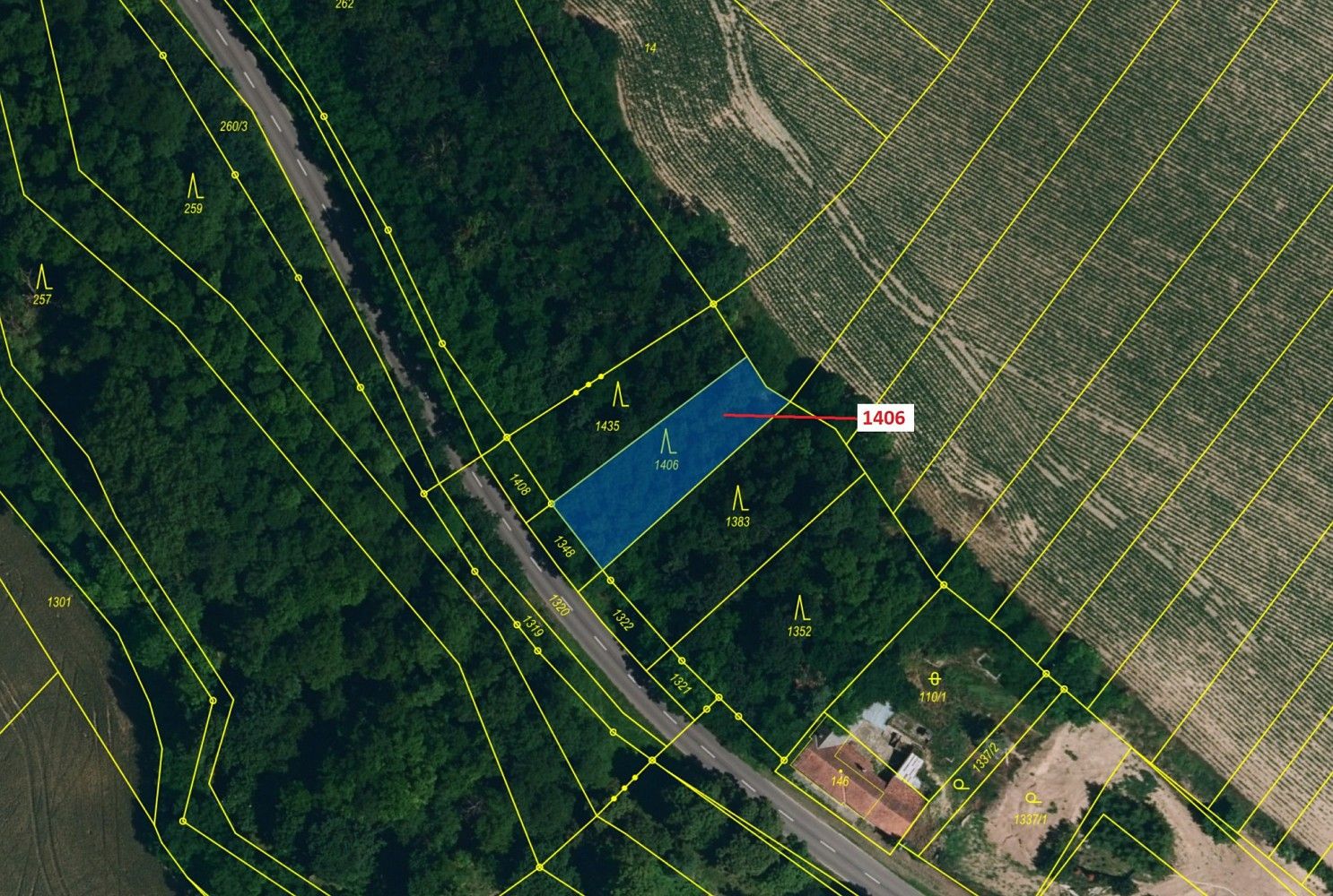 Prodej les - Želetice, okres Znojmo, Jihomoravský kraj - 2