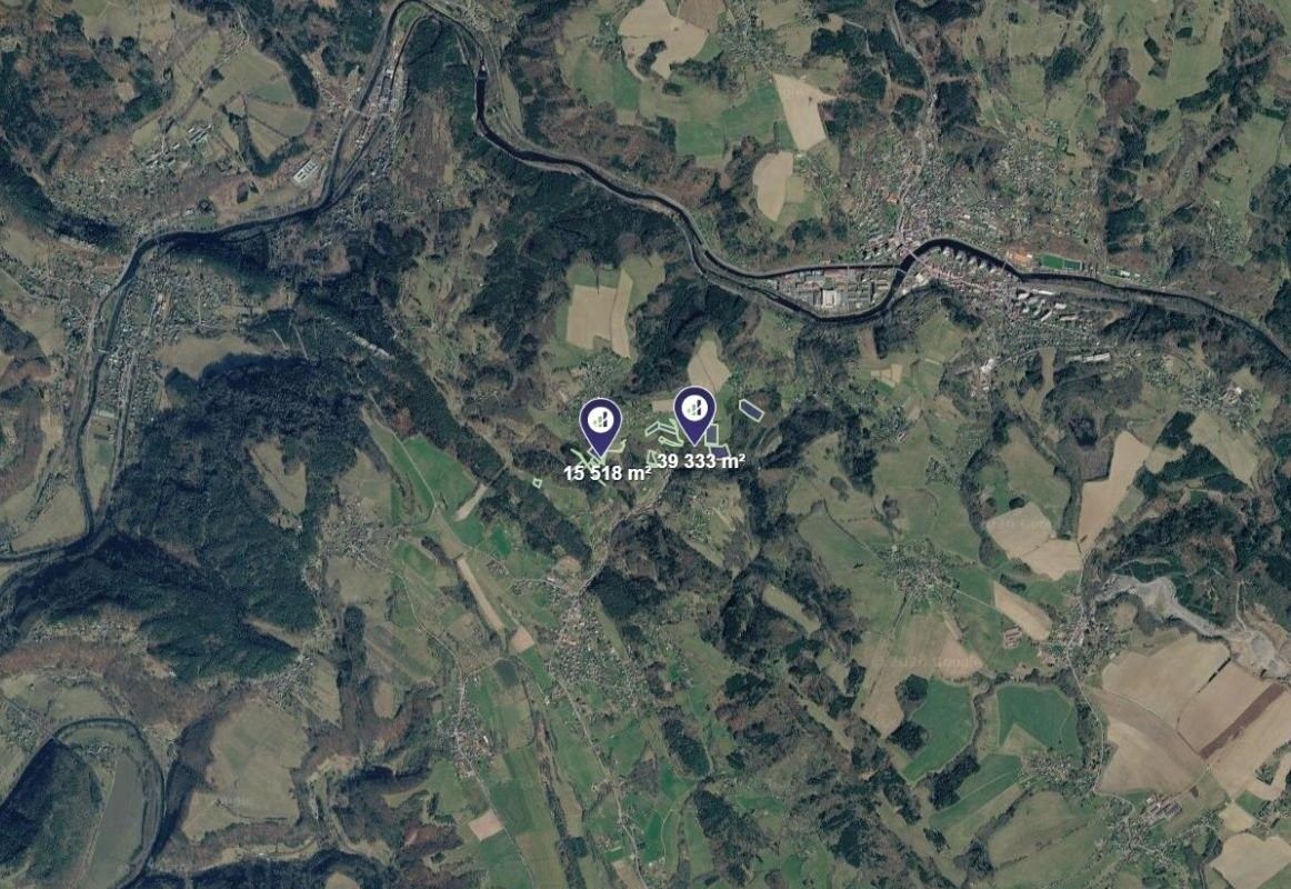 Louka · 4 410 m² · Koberovy - 3