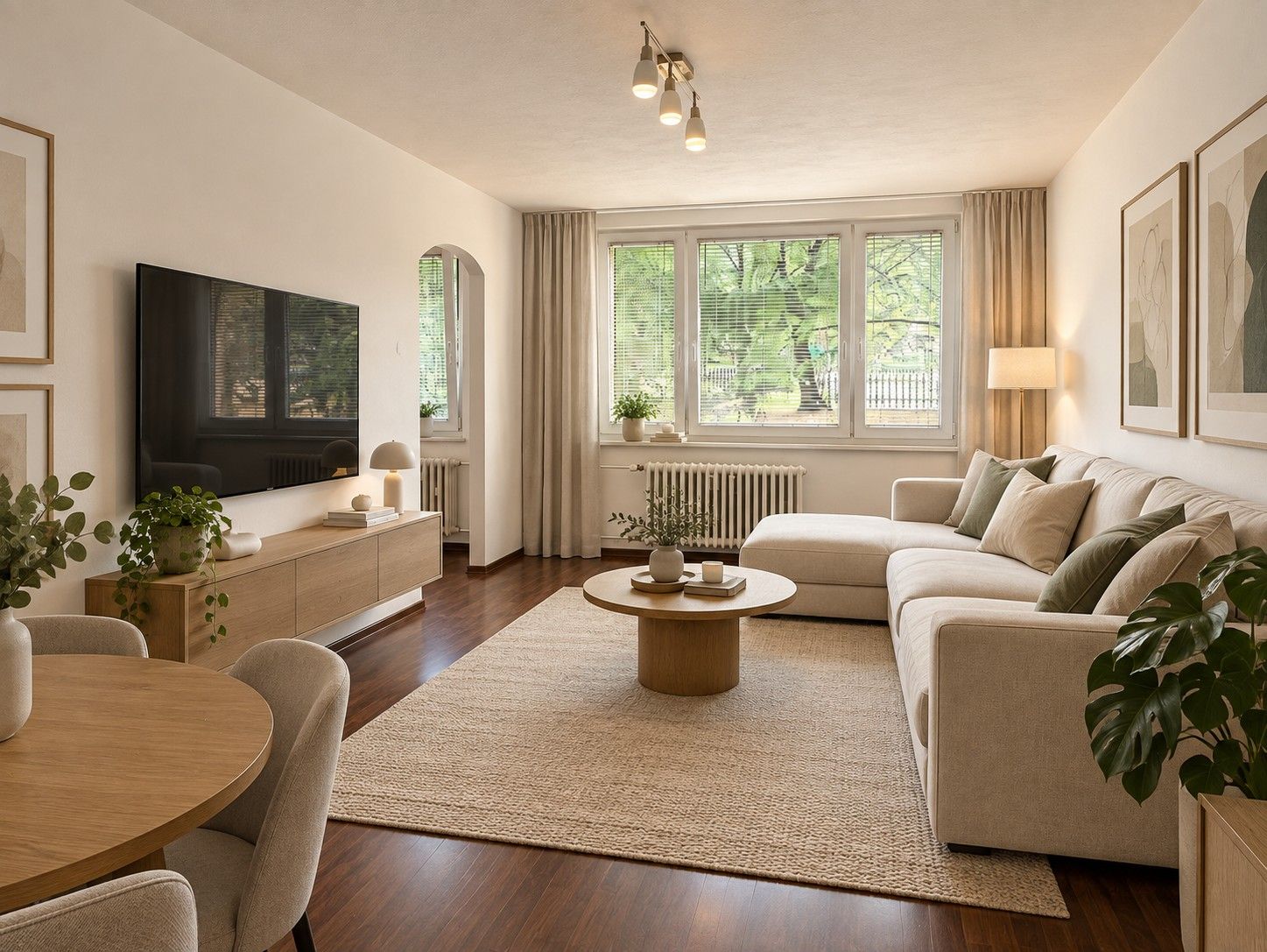 Byt 3+1, 55 m²