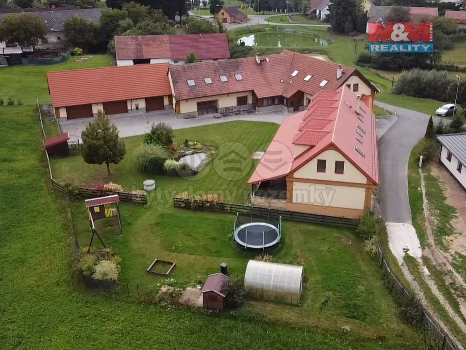 Ubytovací zařízení, Mutice, Nová Ves u Mladé Vožice, 764 m²