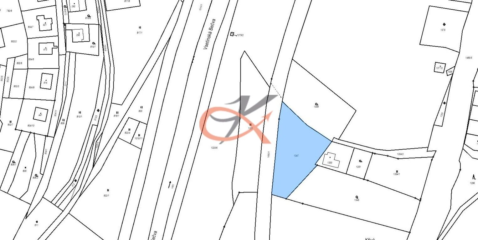 Prodej zemědělský pozemek - Valašské Meziříčí, 2 m²