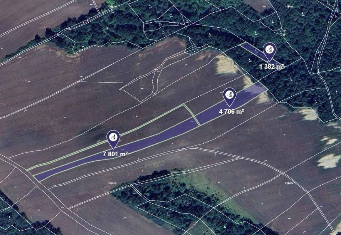 Zemědělské pozemky, Úštěk, 4 921 m²