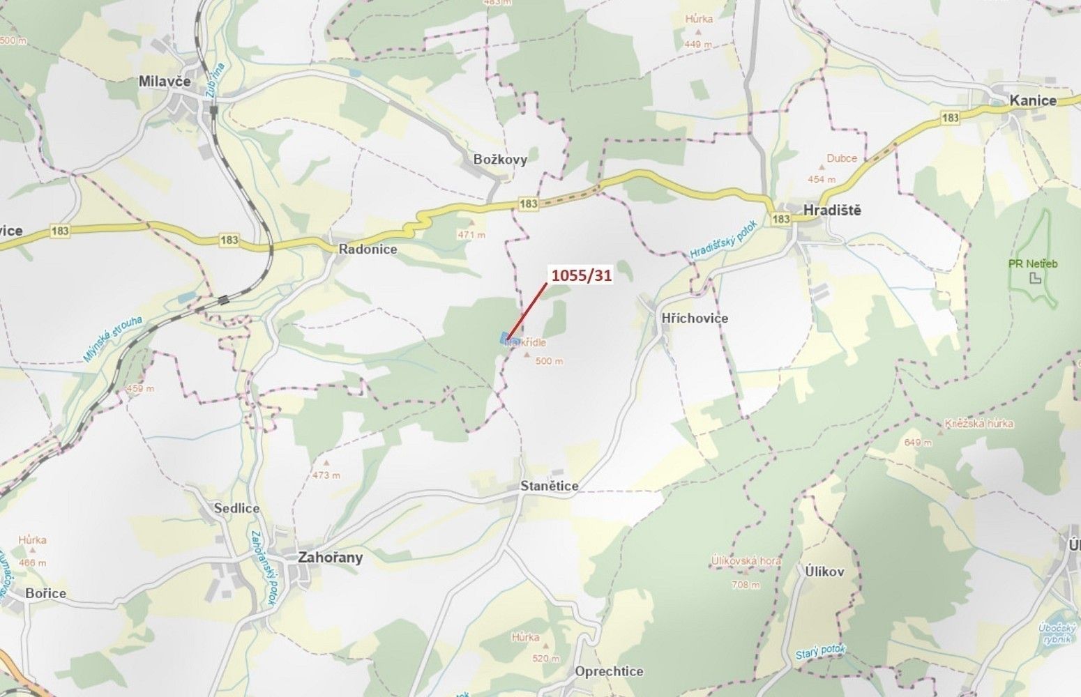 Prodej les - Zahořany, okres Domažlice, Plzeňský kraj - 1