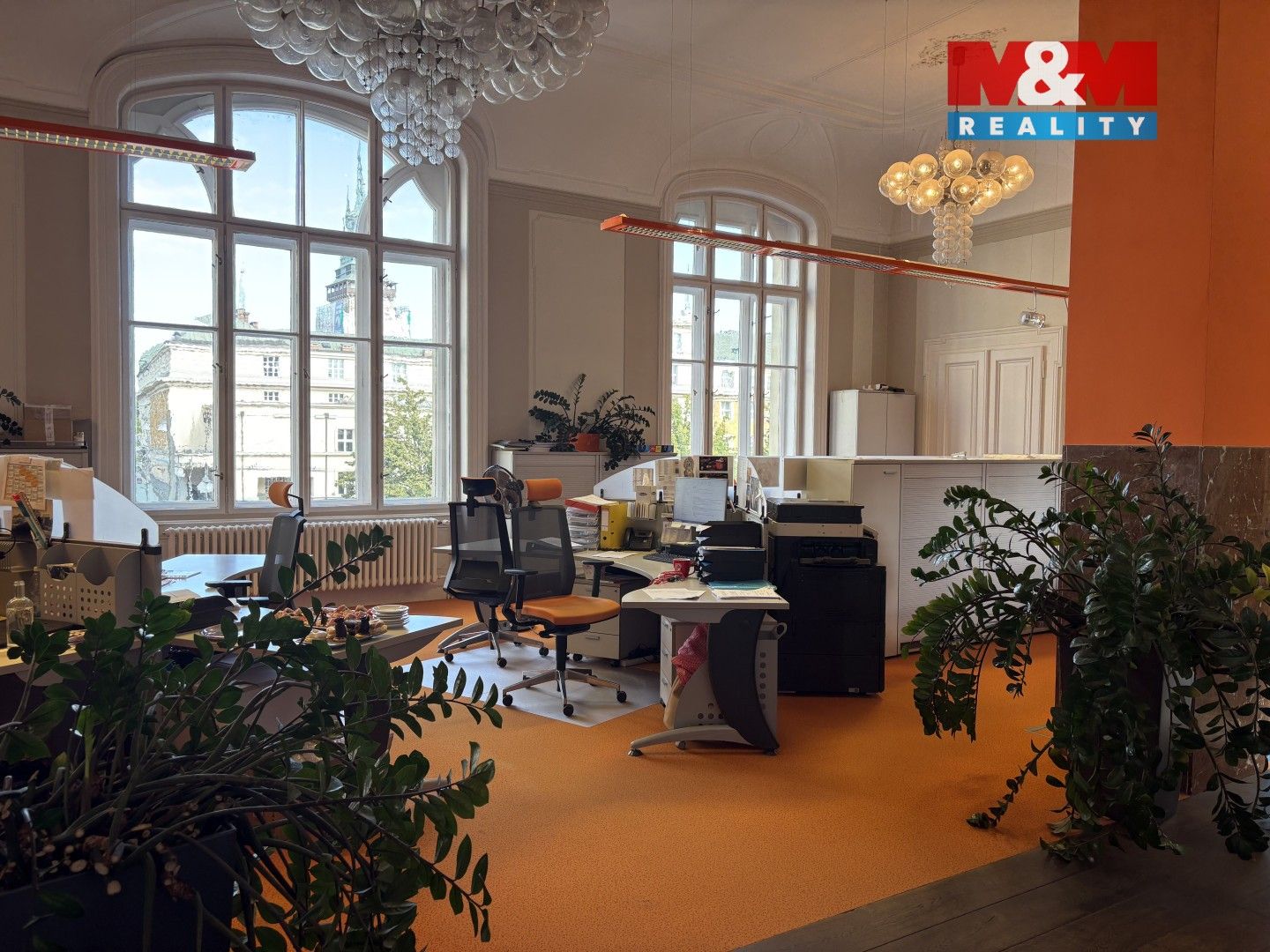 Pronájem kancelář - U Divadla, Pardubice, 125 m²