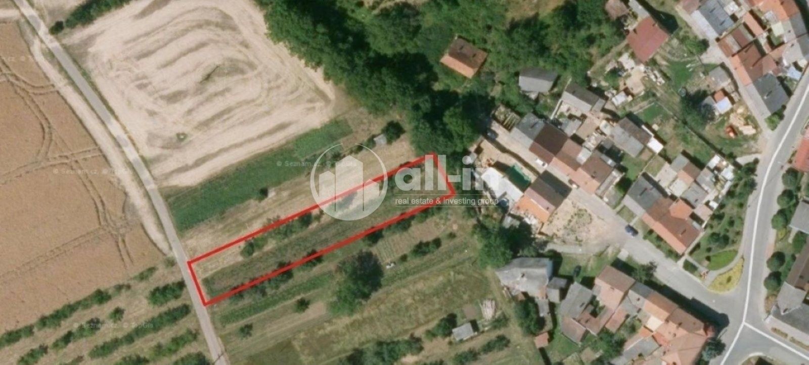 Prodej pozemek - Tištín, 1 062 m²