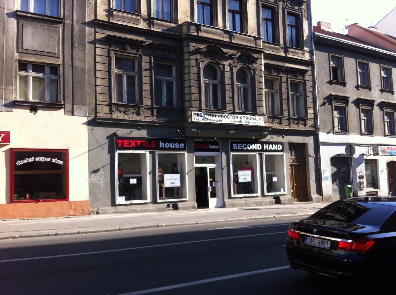 Obchodní prostory, Husitská, Praha - Žižkov, 123 m²