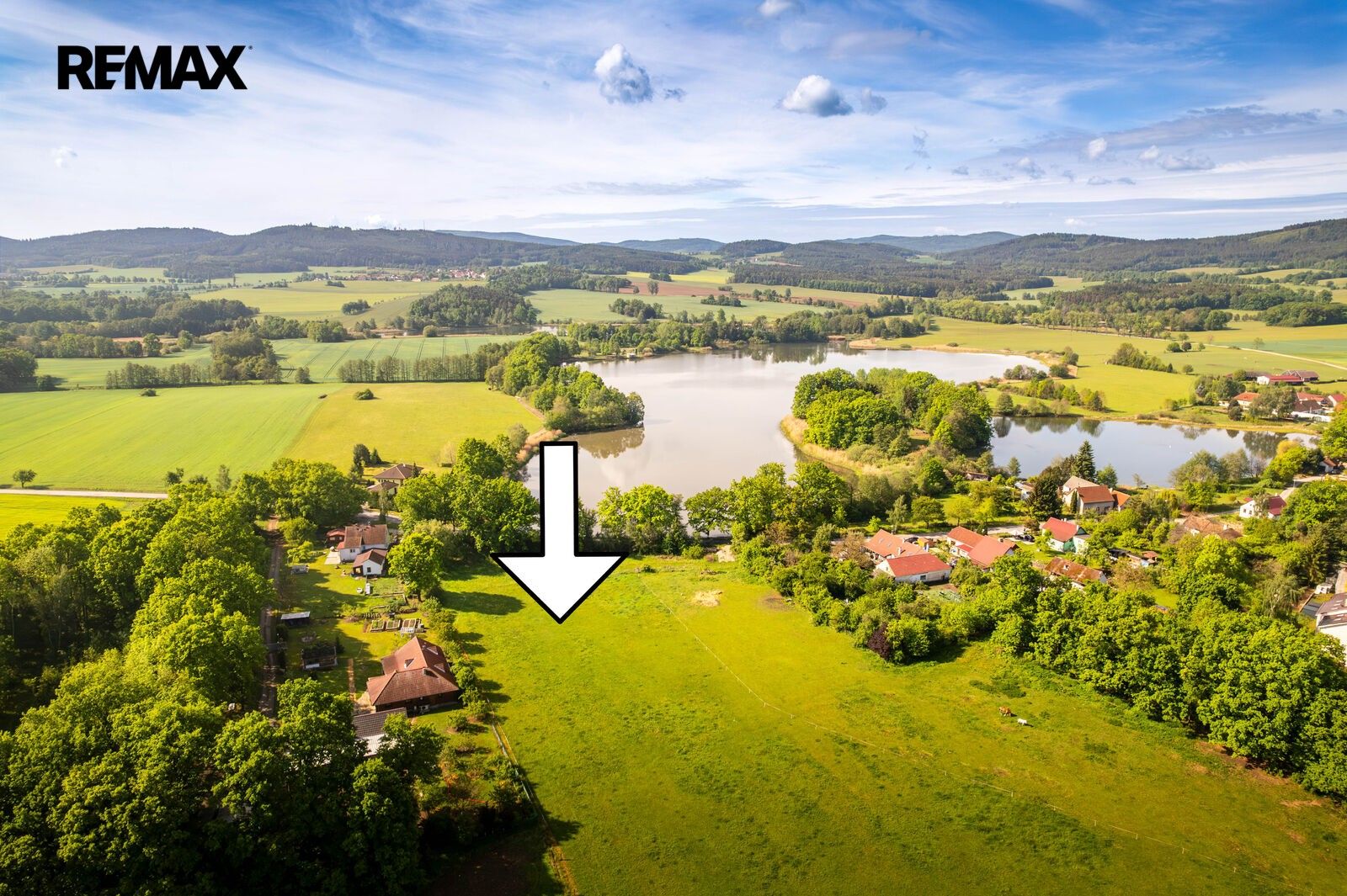 Prodej pozemek pro bydlení - Záboří, 2 521 m² - 1