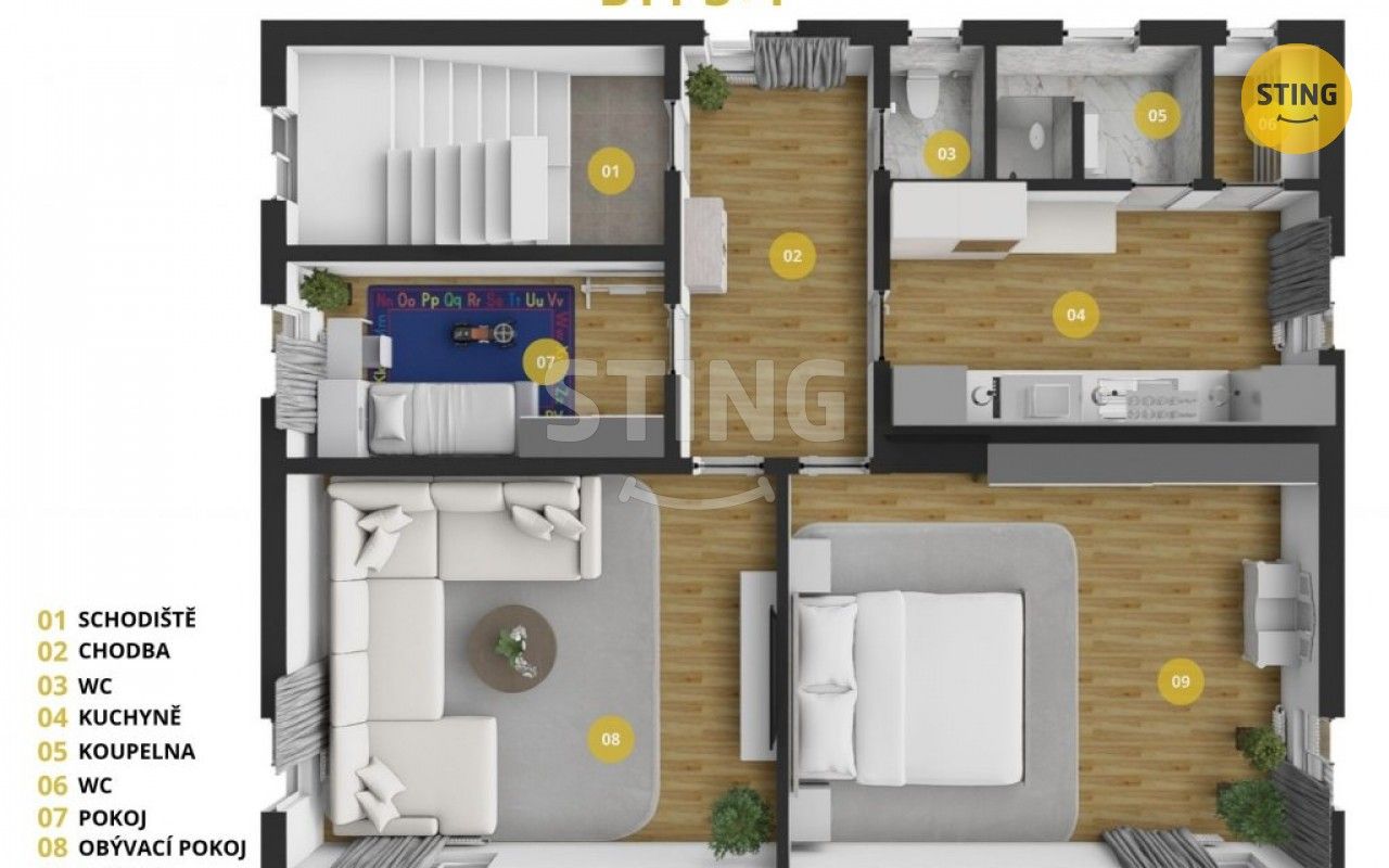 Prodej byt 3+1 - Liliová, Opava, 118 m²