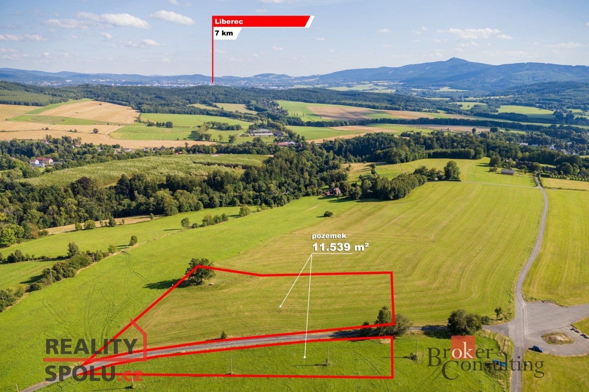 Zemědělské pozemky, Frýdlantská, Chrastava, 11 539 m²