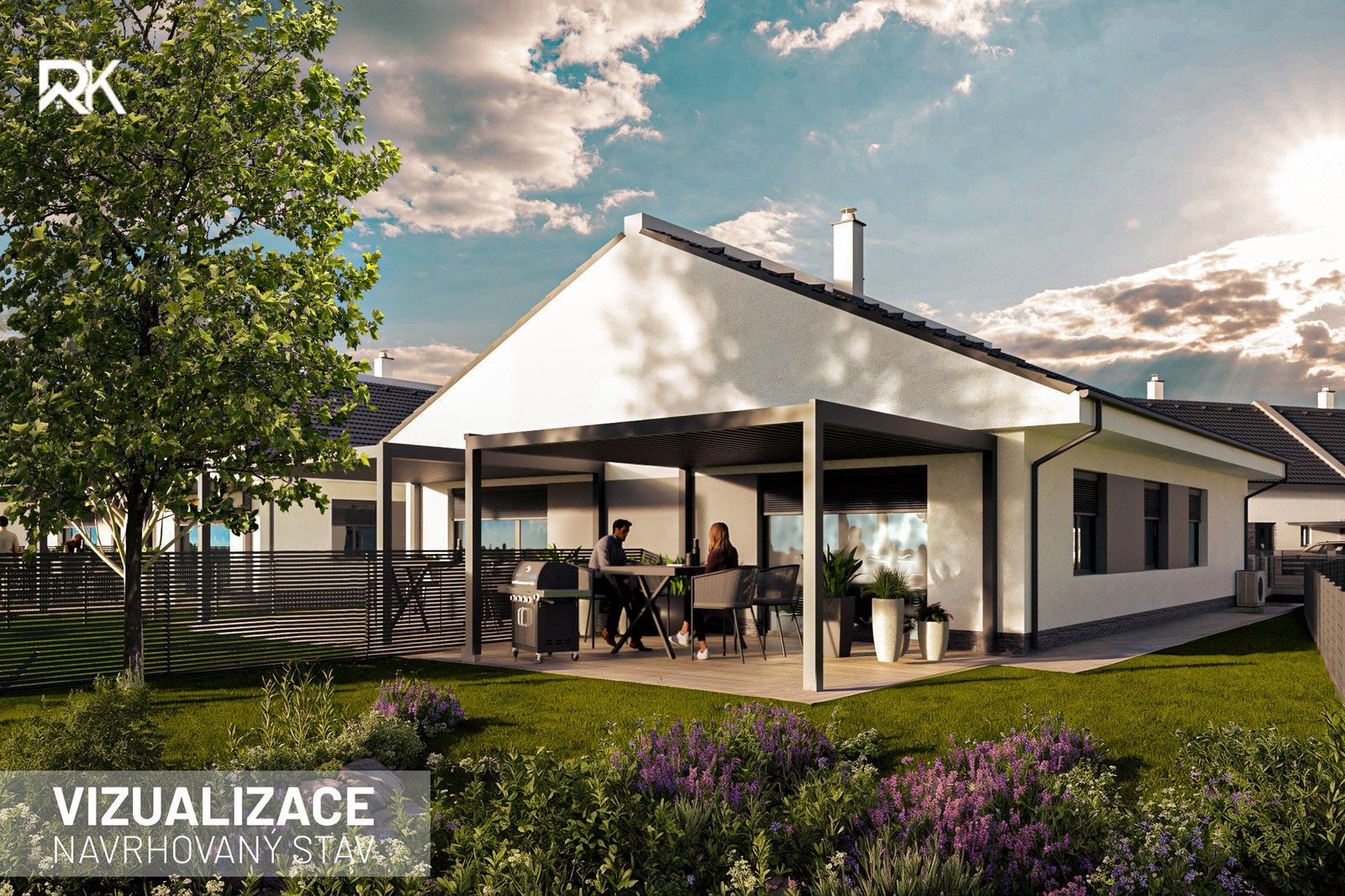 Rodinné domy, K zastávce, Veltruby, 85 m²