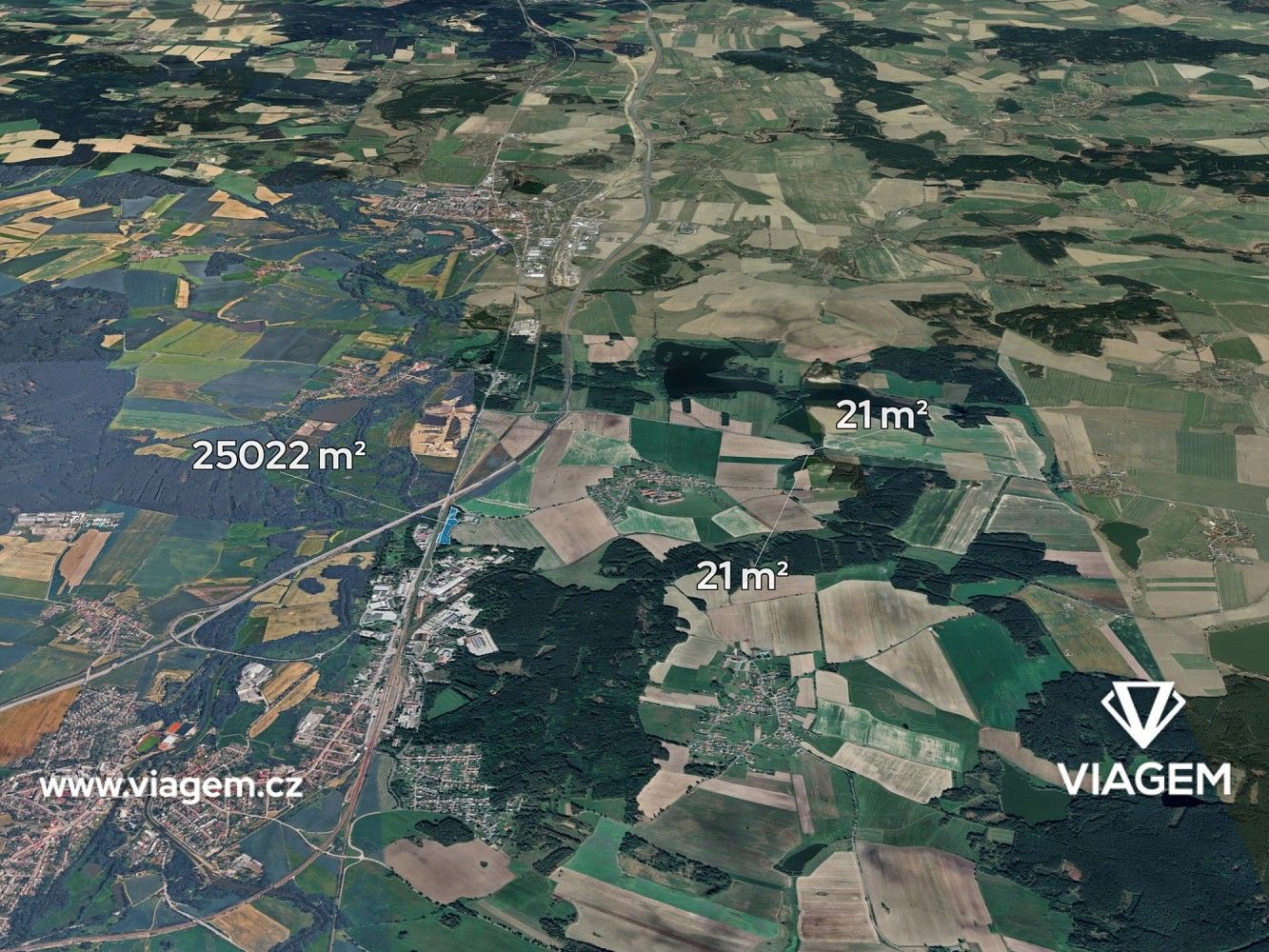 Zemědělské pozemky, Řípec, okres Tábor, Jihočeský kraj - 1