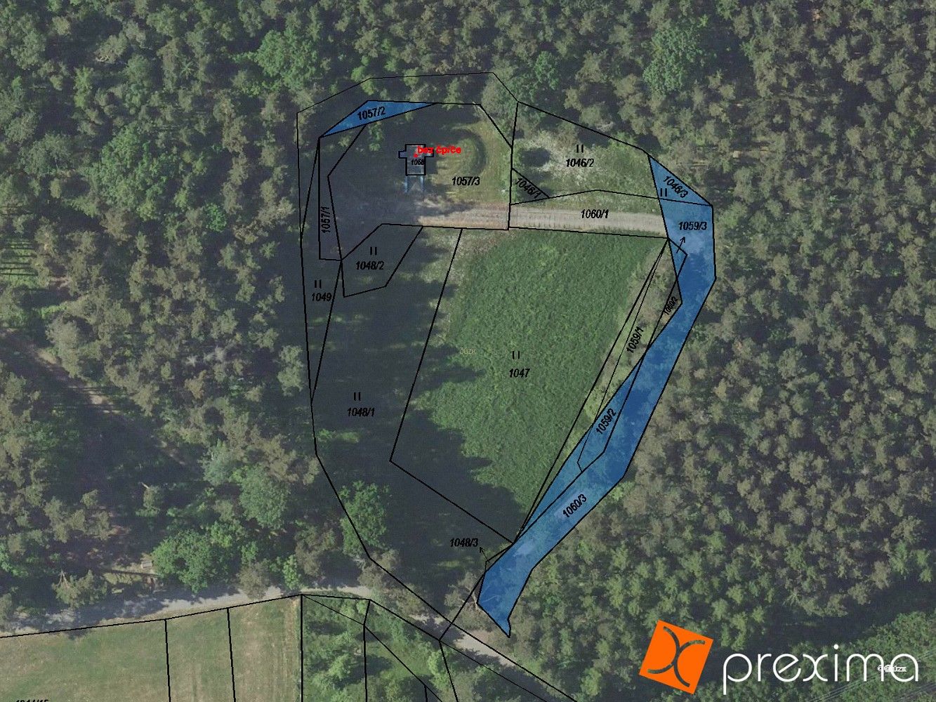 Prodej les - Trhový Štěpánov, okres Benešov, Středočeský kraj - 2