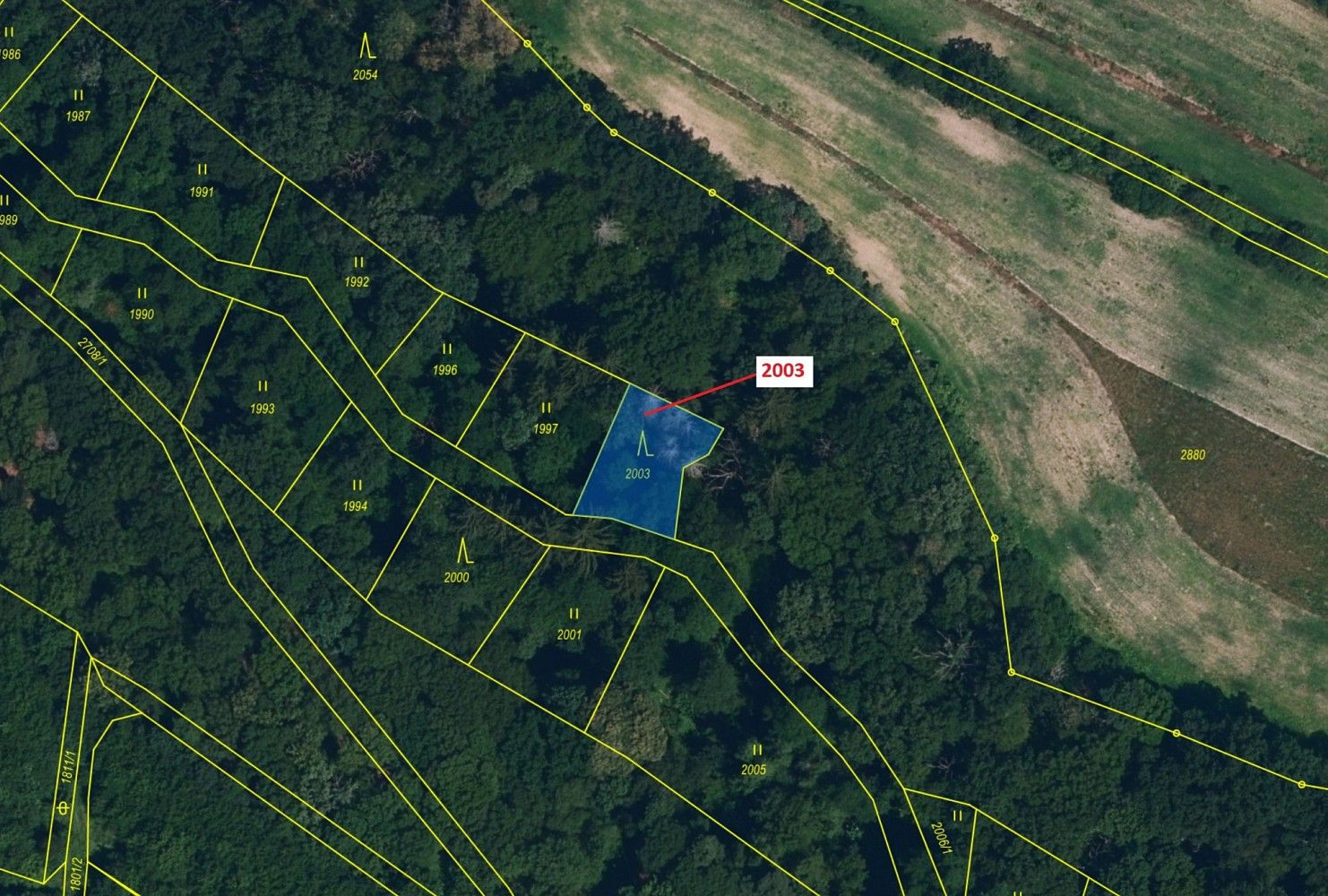 Prodej les - Hluboké Mašůvky, okres Znojmo, Jihomoravský kraj - 2