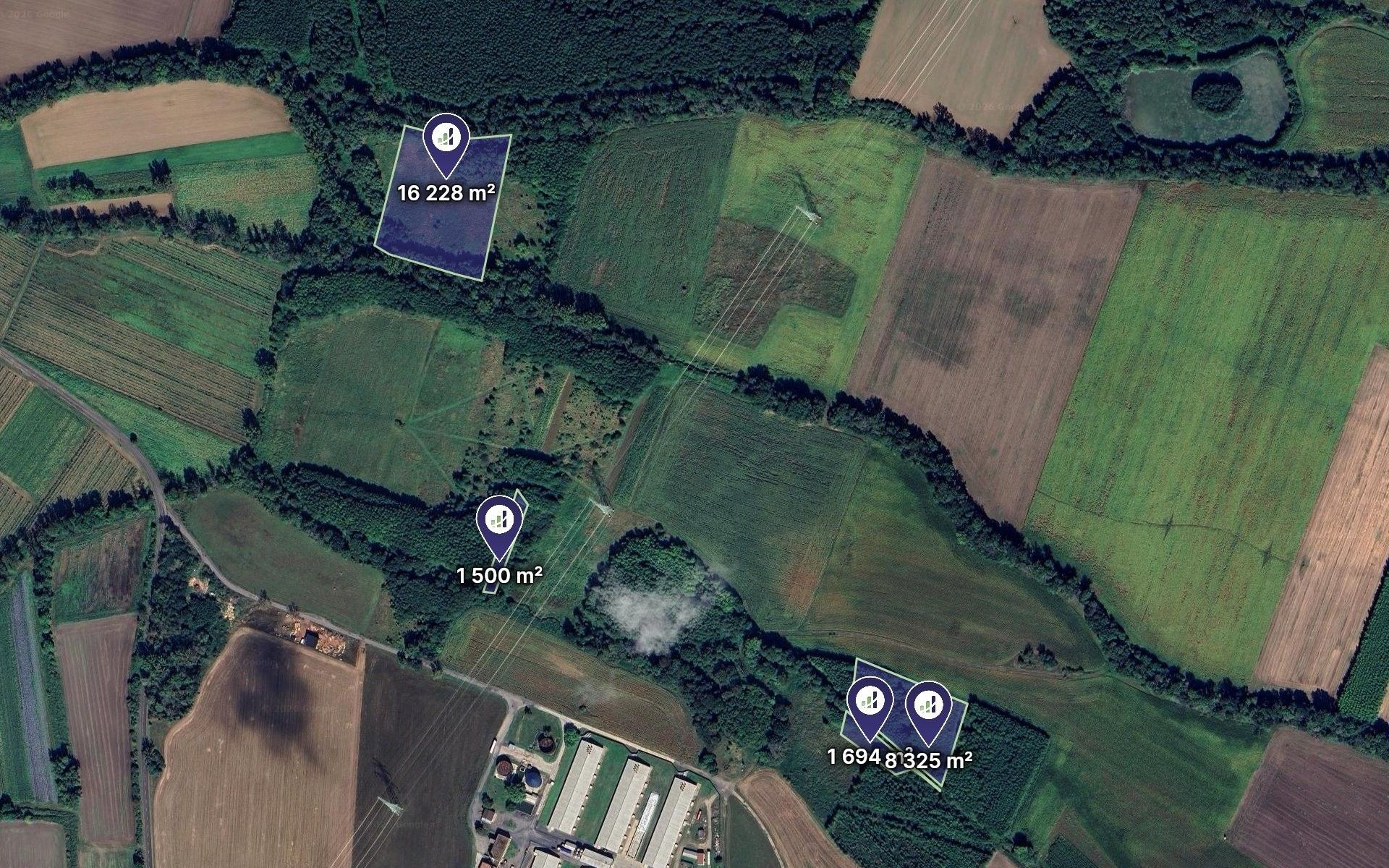 Zemědělský pozemek · 63 002 m² · Vrbice - 3
