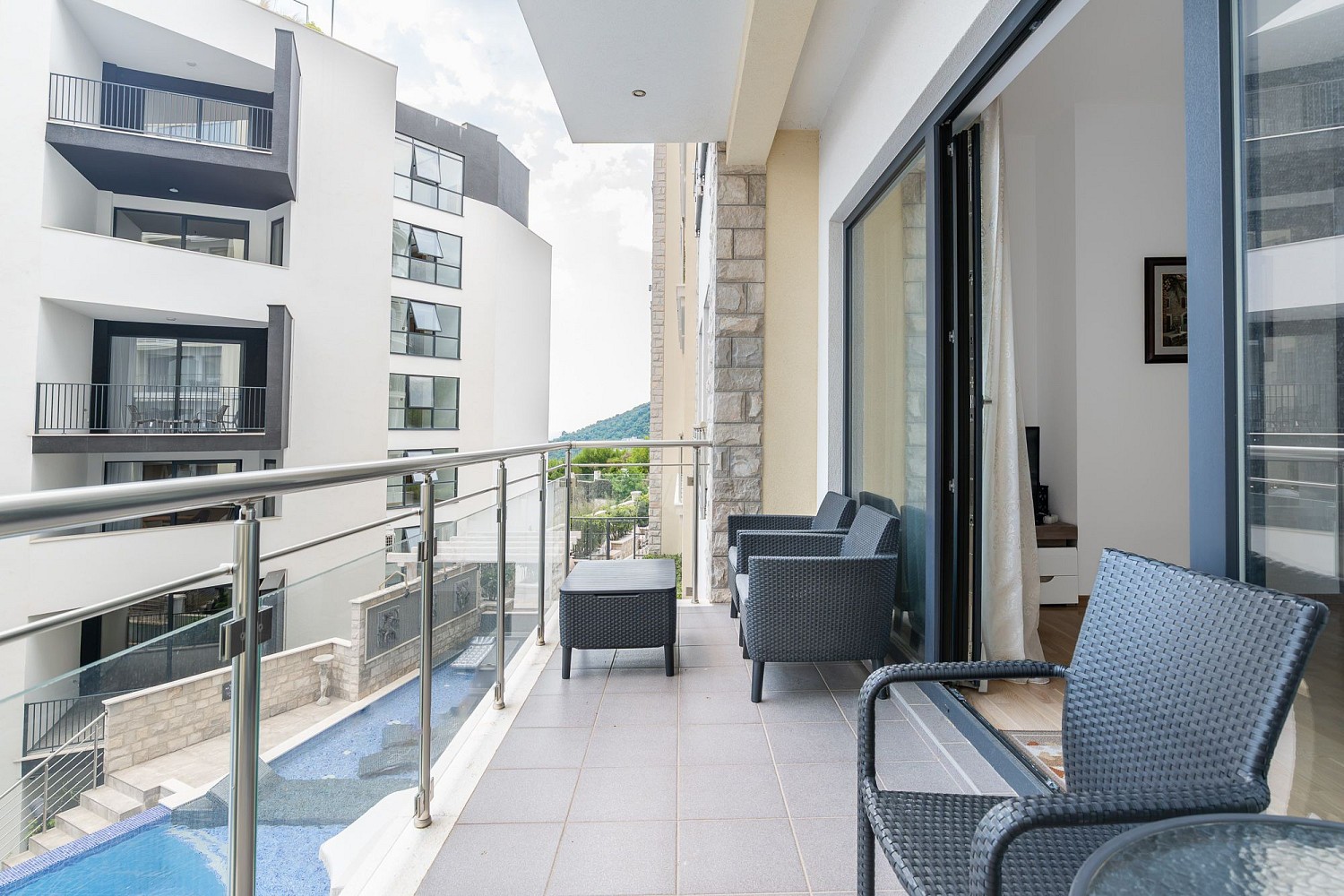 Byt 2+kk · 59 m² · Bečiči, Budva, Černá Hora - 3