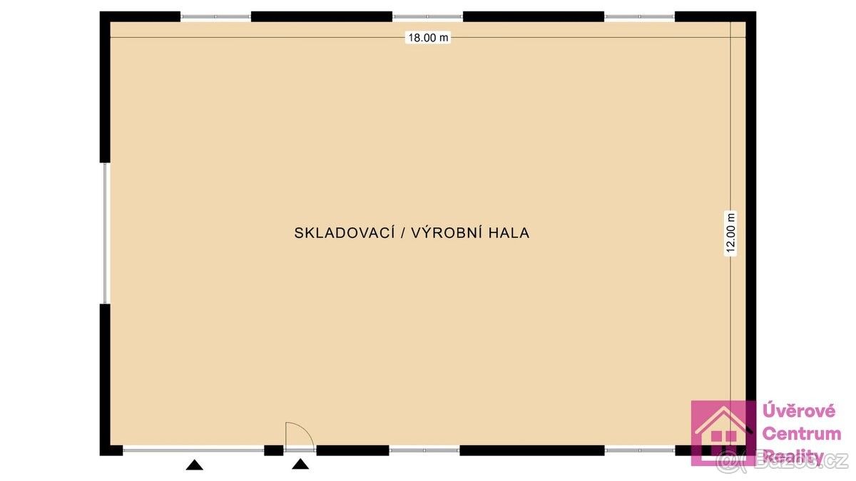 Pronájem sklad - Hodonín, 695 01