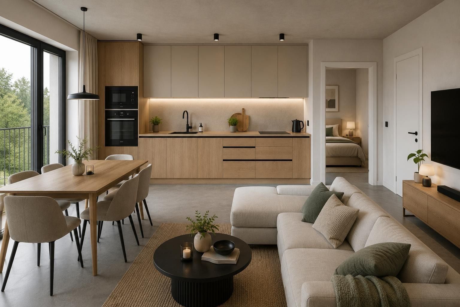 2+kk, K Sportovnímu Areálu, Liberec - Vesec u Liberce, Liberecký kraj, 52 m² - 1