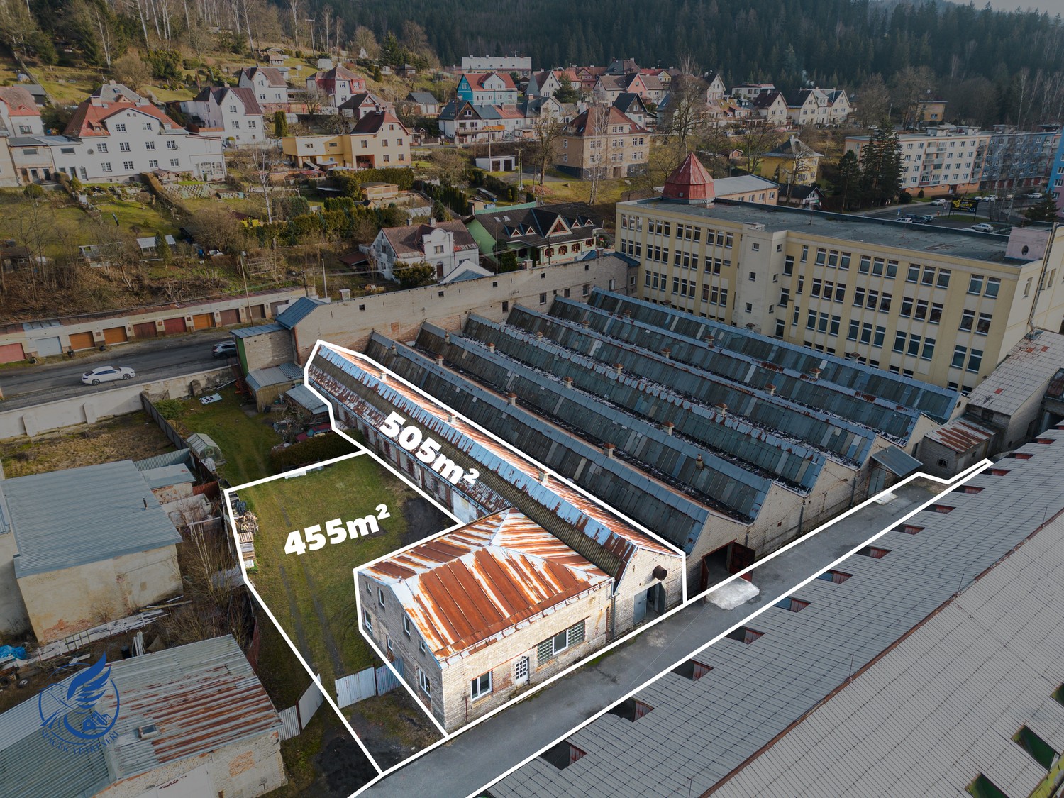 Sklady, Kraslice,Kraslice,Sokolov,Karlovarský kraj, 960 m² - 1