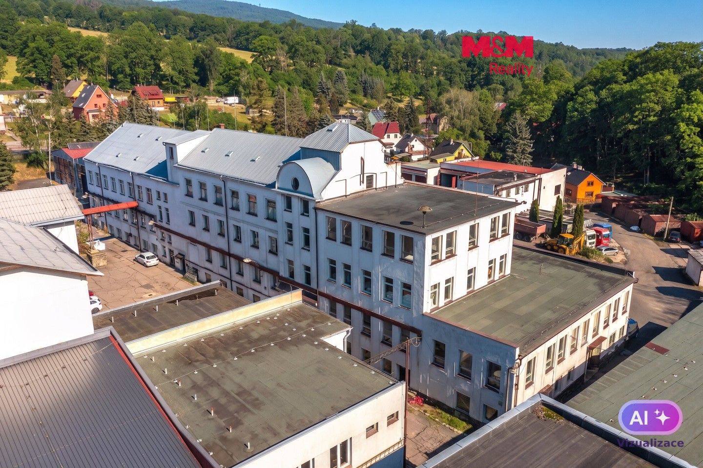 Výrobní prostory, Modrá, Jílové, 330 m² - 1