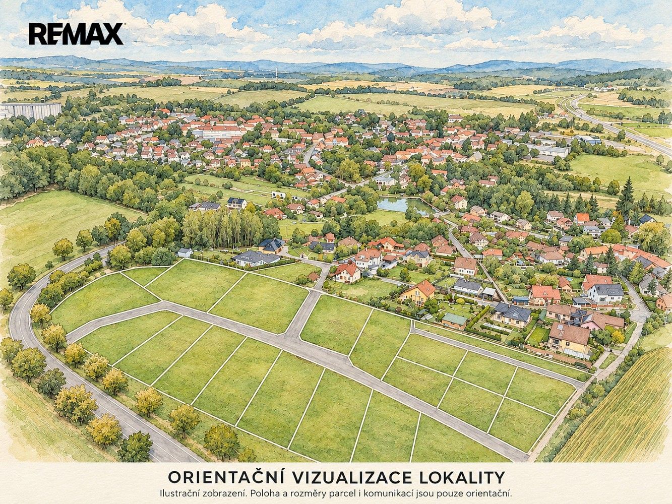 Prodej pozemek pro bydlení - Milín, okres Příbram, Středočeský kraj - 5