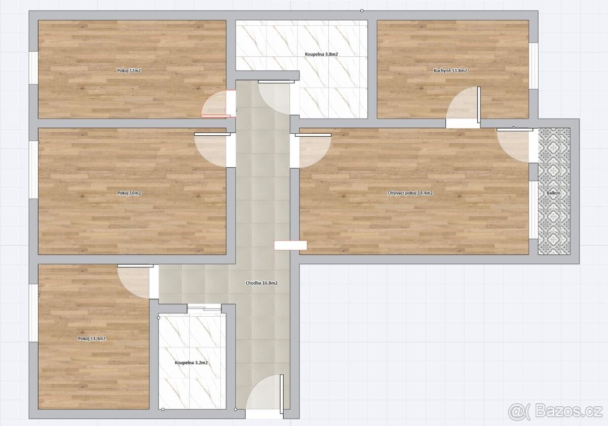 Prodej byt - Jablonec nad Nisou, 466 04