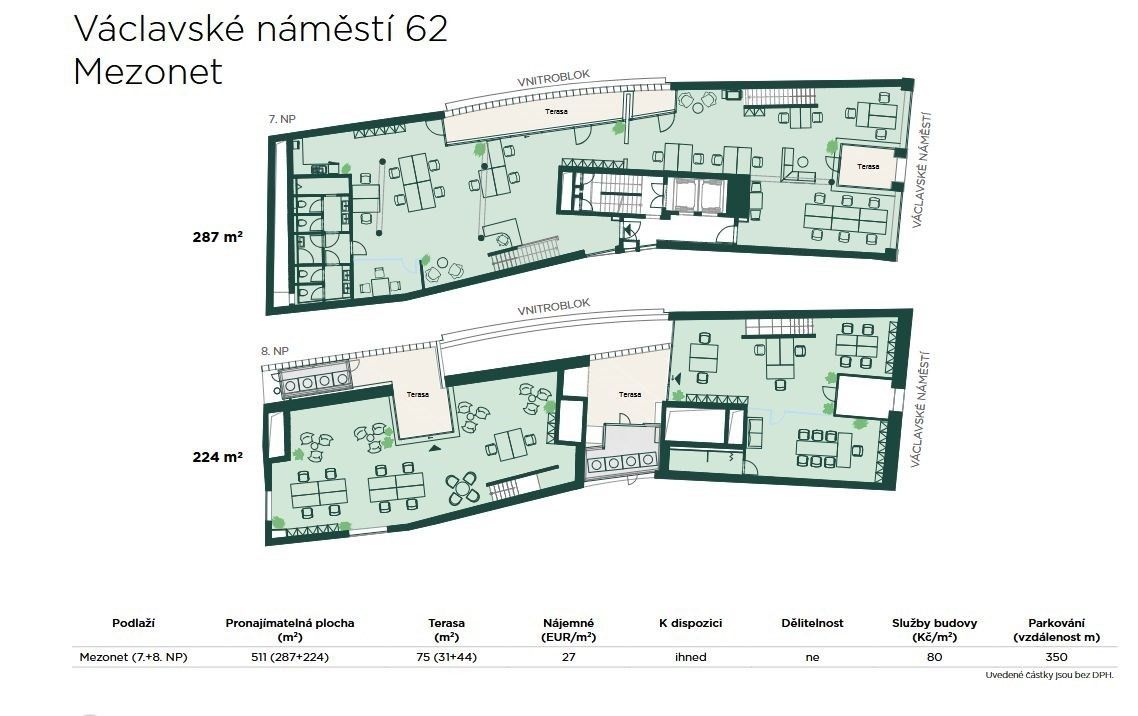 Kancelář · 2 800 m² · Václavské náměstí  , Praha Nové Město - 4