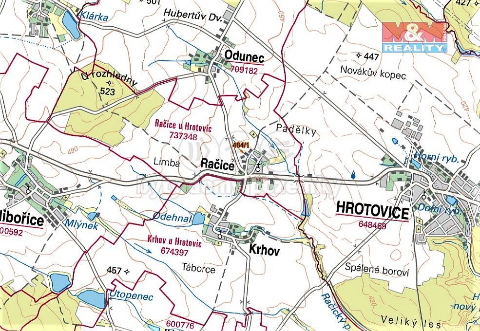 Prodej rybník - Račice, okres Třebíč, Kraj Vysočina - 5