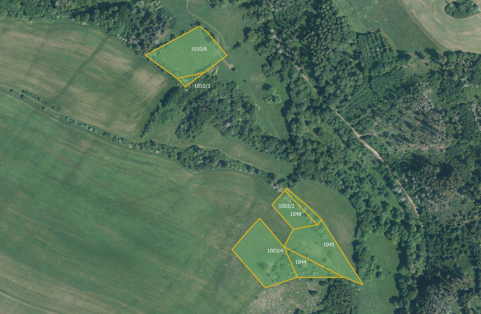 Zemědělské pozemky, Zbraslav