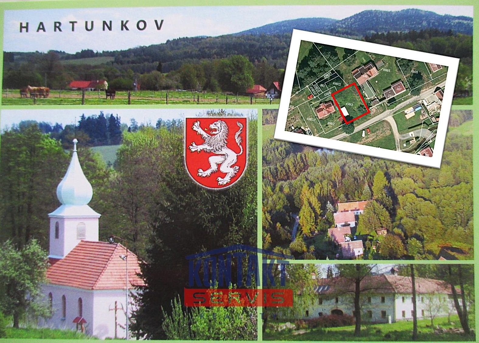 Pozemky pro bydlení, Hartunkov, Benešov nad Černou