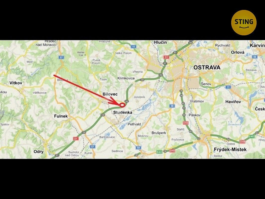 Komerční pozemky, Bravantice, okres Nový Jičín - 2